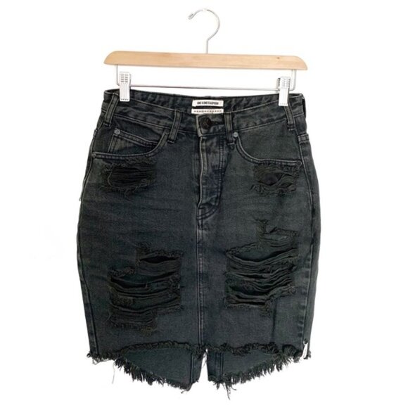 𝅺ONE Teaspoon | Fox 2020 Denim Skirt 25 - Picture 4 of 7